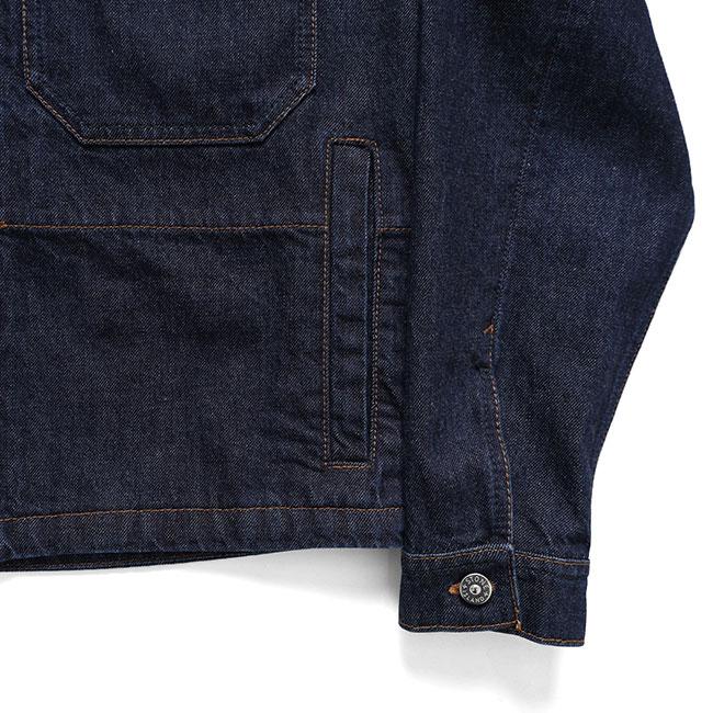 Stone Island Denim Research ストーンアイランド デニムリサーチ デニムジャケット 4100006 インディゴ コーチジャケット Gジャン メンズの画像