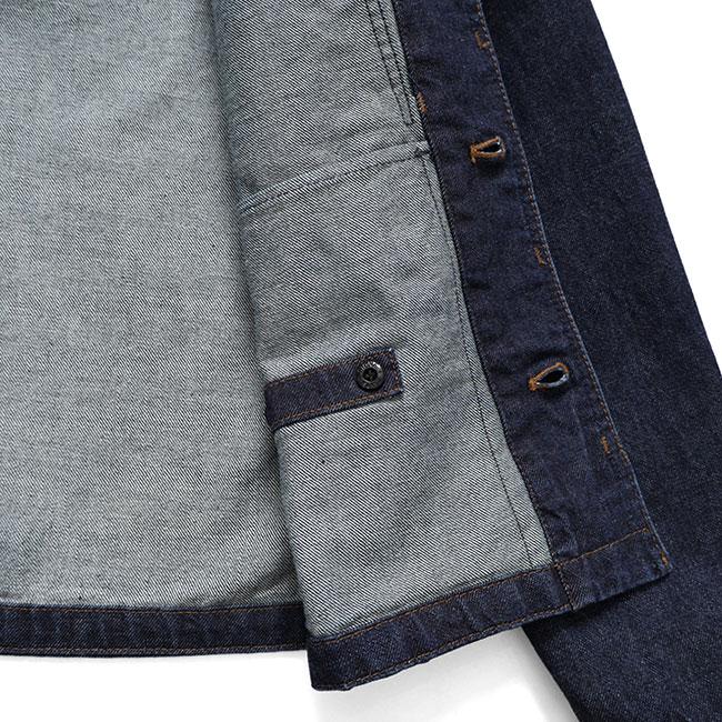 Stone Island Denim Research ストーンアイランド デニムリサーチ デニムジャケット 4100006 インディゴ コーチジャケット Gジャン メンズの画像