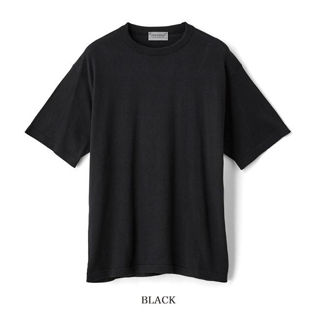 JOHN SMEDLEY（ジョンスメドレー） 日本別注 30G クルーネック ニットT