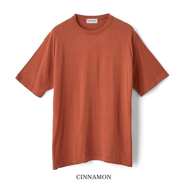 JOHN SMEDLEY（ジョンスメドレー） 日本別注 30G クルーネック ニットT