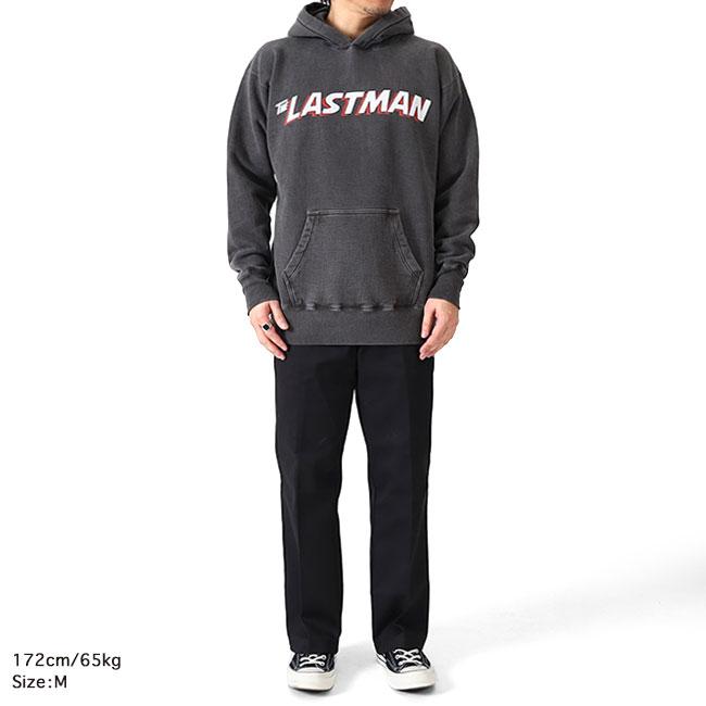 TIME SALE] LASTMAN ラストマン ビンテージ ロゴ スウェットパーカー 