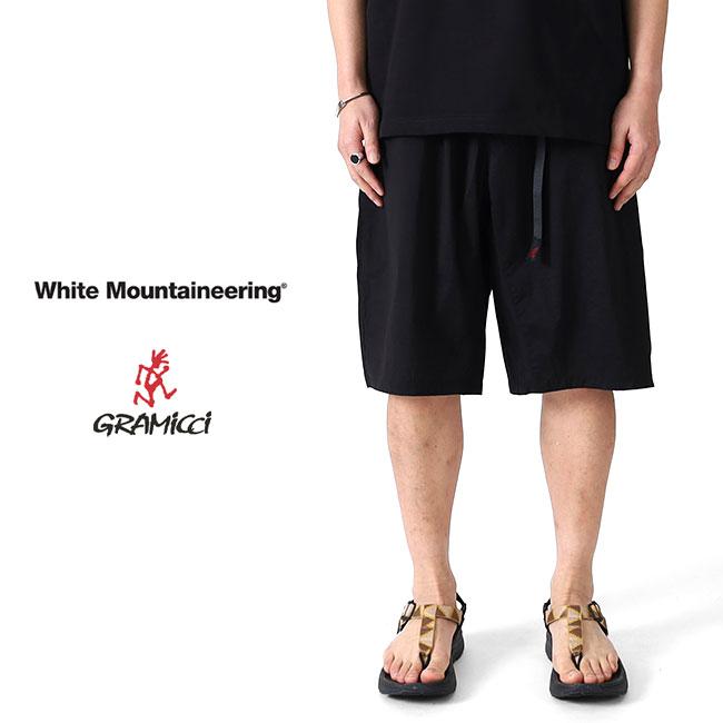 ホワイトマウンテニアリング　サルエル　ハーフパンツ ショートパンツ TIME SALE] White Mountaineering × Gramicci ホワイト