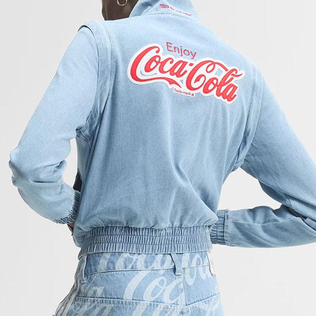  トラックトップ デニム adidas originals × COCA COLA アディダスオリジナルス コカコーラ