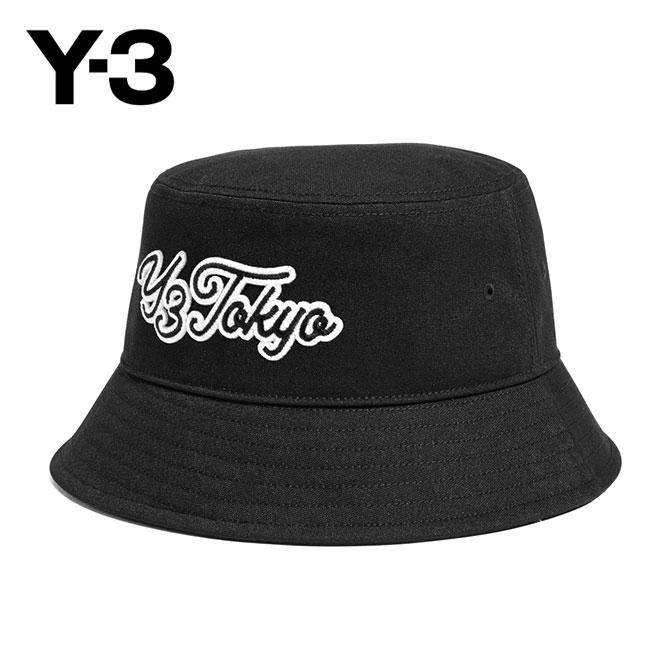 Y-3 ワイスリー Tokyo ロゴ バケットハット IT7794 黒 東京 帽子