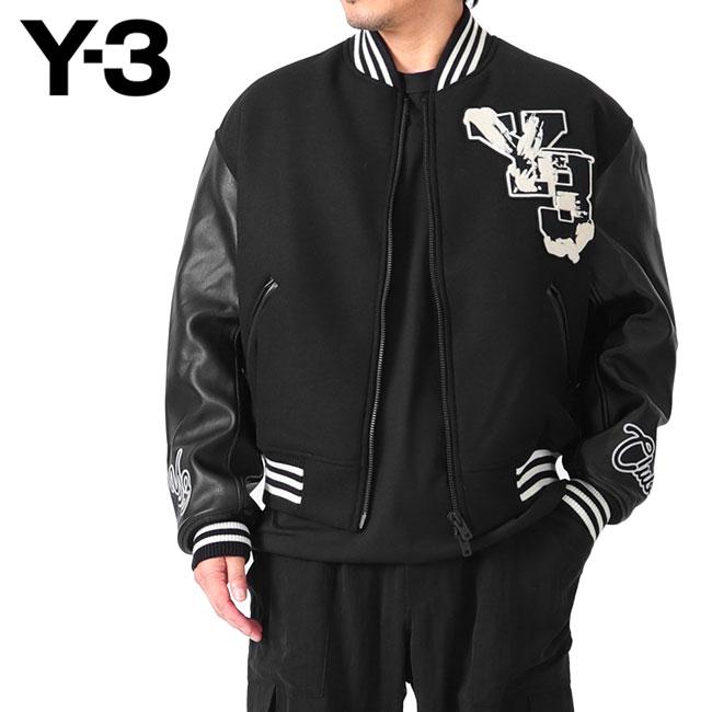Y-3 ワイスリー グラフィックロゴ アームレザー スタジャン Y-3 ワイスリー グラフィックロゴ アームレザー スタジャン