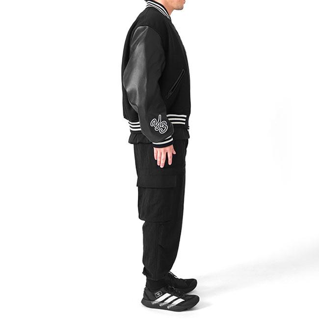 Y-3 ワイスリー グラフィックロゴ アームレザー スタジャン Y-3 ワイスリー グラフィックロゴ アームレザー スタジャン
