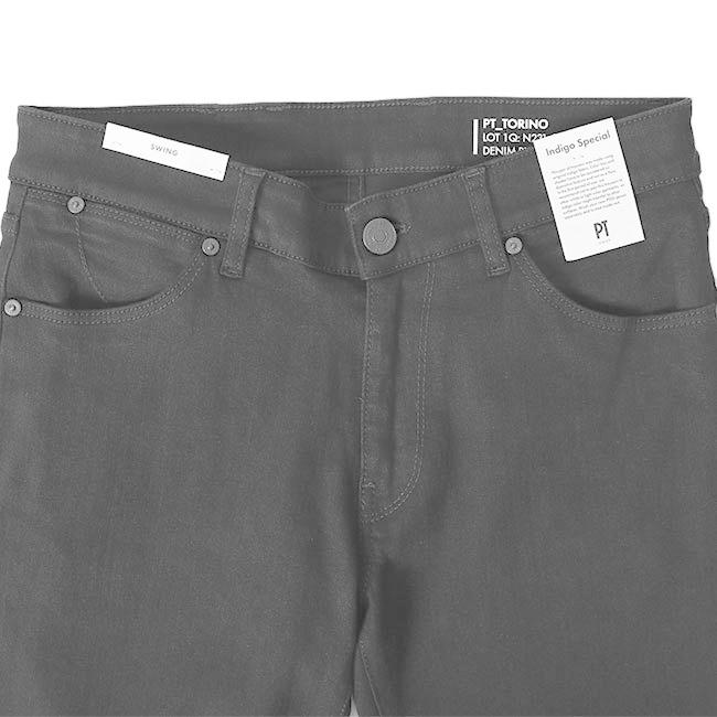 【タグ付】 PT TORINO ブラック メンズブランド,P,PT TORINO DENIM（ピーティートリノデニム