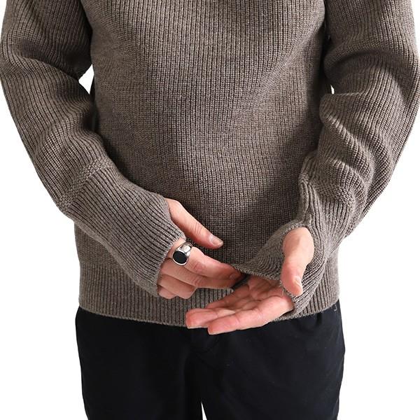 Andersen-Andersen（アンデルセンアンデルセン） 7ゲージ クルーネック