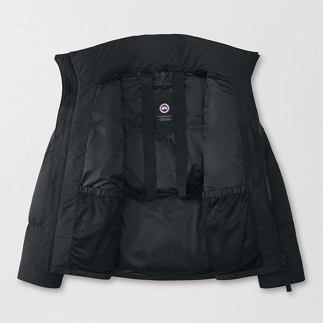CANADA GOOSE BLACK LABEL カナダグース ブラックレーベル Lawrence Puffer Jacket スタンドカラー ダウンジャケット 2802MB メンズの画像