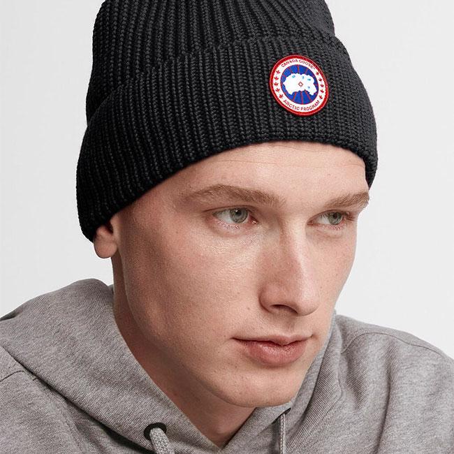 CANADA GOOSE カナダグース Rib Toque メリノウール ニットキャップ
