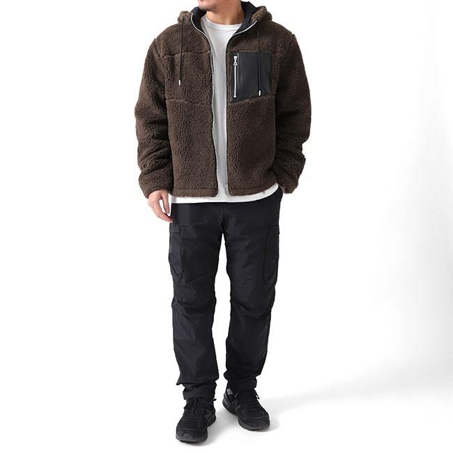 TIME SALE] JOHN ELLIOTT ジョンエリオット ボアフリースジャケット  