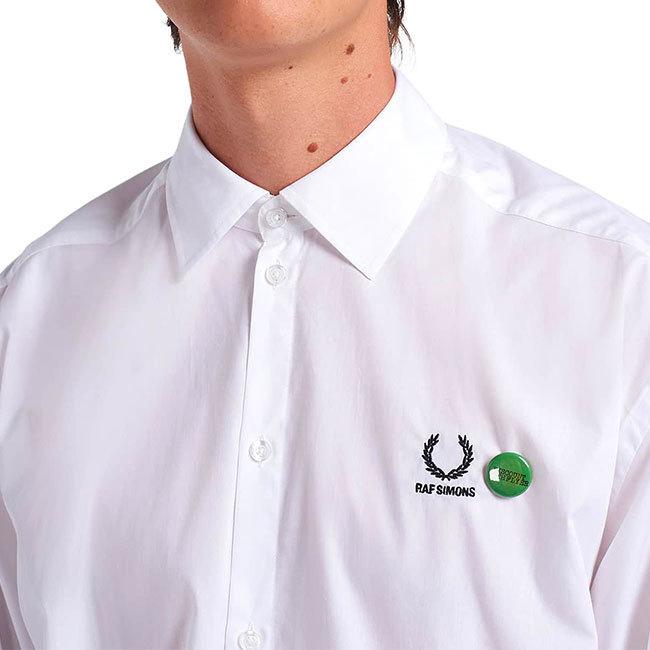 FRED PERRY × RAF SIMONS フレッドペリー ラフシモンズ 袖 FRED PERRY × RAF SIMONS フレッドペリー ラフシモンズ 袖