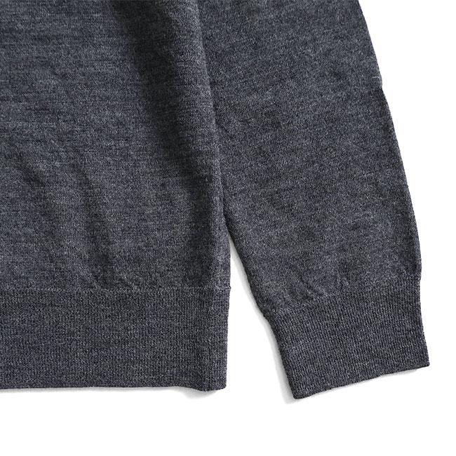 machatt/マチャット ウールエルボーパッチカーディガン　グレー machatt/マチャット ウールエルボーパッチカーディガン グレー