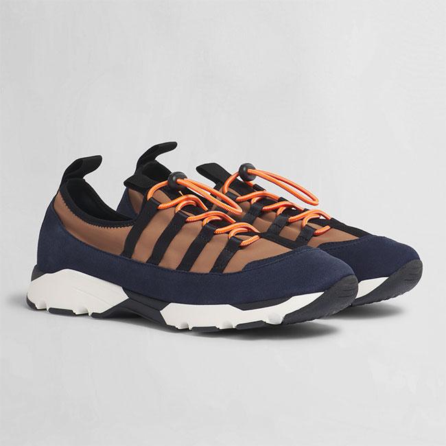MARNI マルニ レースアップ ランニングスニーカー SNZU019302 P7616 シューズ メンズの画像