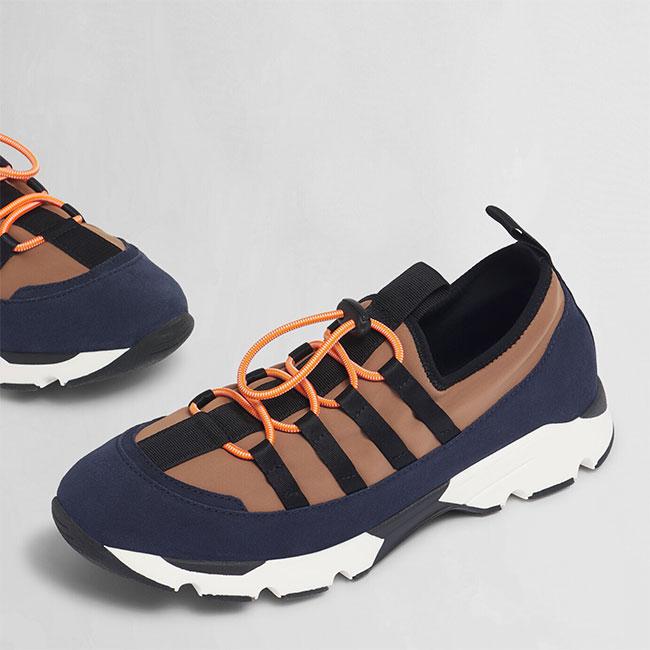MARNI マルニ レースアップ ランニングスニーカー SNZU019302 P7616 シューズ メンズの画像