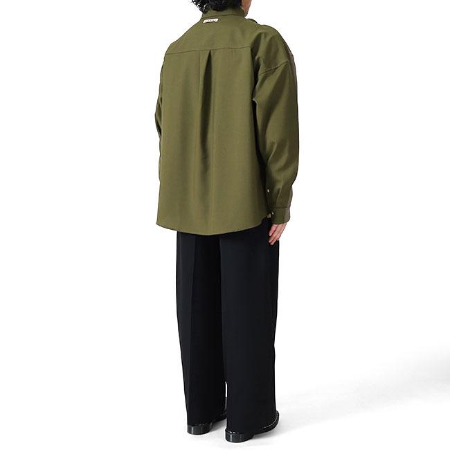 MARNI マルニ トロピカルウール パッチワークシャツ CUMU0375Q0 UTW83 長袖シャツ メンズの画像