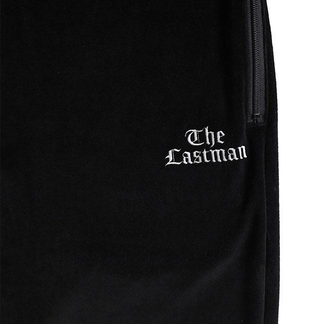 LASTMAN ラストマン ベロア トラックパンツ 251LM-CT02 ジャージ 黒