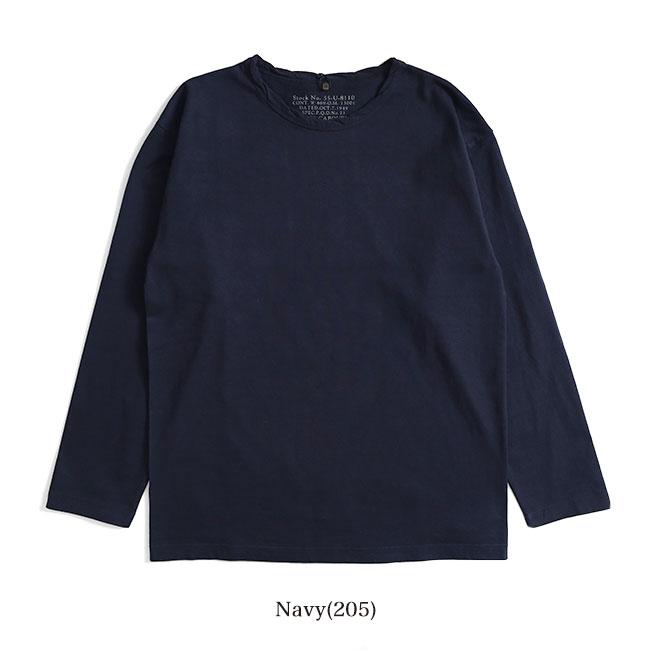 Nigel Cabourn 長袖シャツ サイズ50 ダークブルー Nigel Cabourn 長袖