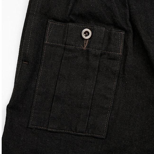 Nigel Cabourn ナイジェルケーボン 50s BRITISH ARMY PANT ブリティッシュアーミーパンツ ブラックデニム 80500050031 ジーンズ 黒 メンズの画像