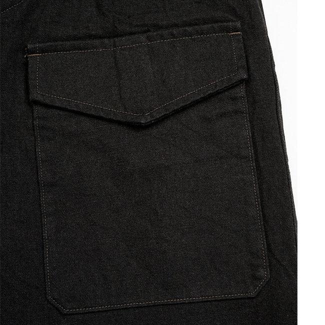 Nigel Cabourn ナイジェルケーボン 50s BRITISH ARMY PANT ブリティッシュアーミーパンツ ブラックデニム 80500050031 ジーンズ 黒 メンズの画像