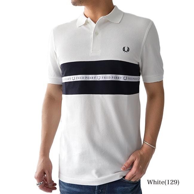 FRED PERRY（フレッドペリー） 鹿の子 切り返しポロシャツ M5566