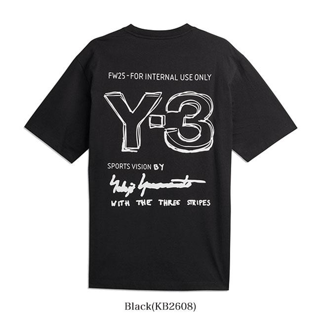 Y-3 ワイスリー ロゴプリント Tシャツ XL ブラック Amazon | (ワイスリー)Y-3 Tシャツ LOGO GFX TEE HY1271-BLACK_S