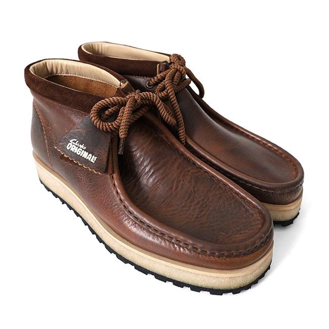 CLARKS クラークス Wallabee Scout ワラビー スカウト レザー CLARKS クラークス Wallabee Scout ワラビー スカウト レザー