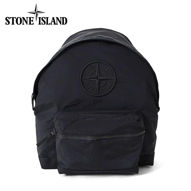 黒 ナイロンメタル stone ストーンアイランド W29 美 Stone Island ストーンアイランド ナイロンメタル バックパック