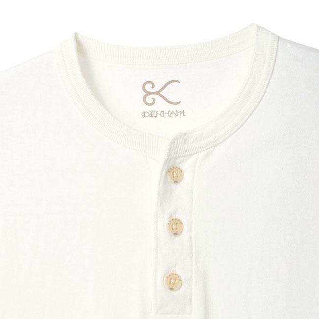 DENHAM デンハム A IN U HENLEY NECK TEE ヘンリーネックTシャツ 01-25
