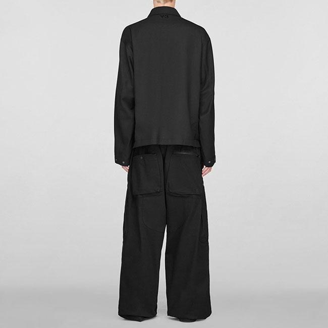 Y-3 ワイスリー ジップジャケット JZ0898 シャツジャケット コーチジャケット メンズの画像