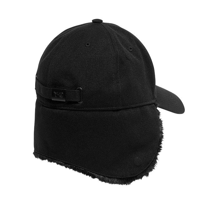 Y-3 ワイスリー パイロットキャップ JX8327 フライトキャップ 帽子 耳