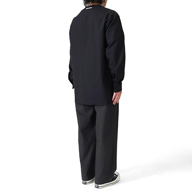 Still By Hand スティルバイハンド コットンシャンブレー素 2タック