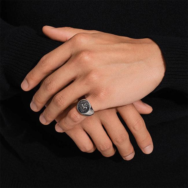 TOMWOOD トムウッド Coin Ring コインリング 101699 シルバー 指輪