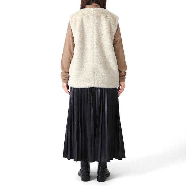 TIME SALE] LE GLAZIK ルグラジック ファーベスト LG-A0454 FEP ジレ