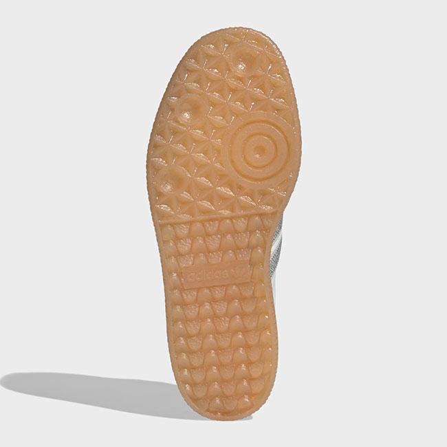 adidas originals アディダスオリジナルス SAMBAE W サンベイ ラインストーン IH4046 白 サンバ 厚底 スニーカー シューズ レディースの画像