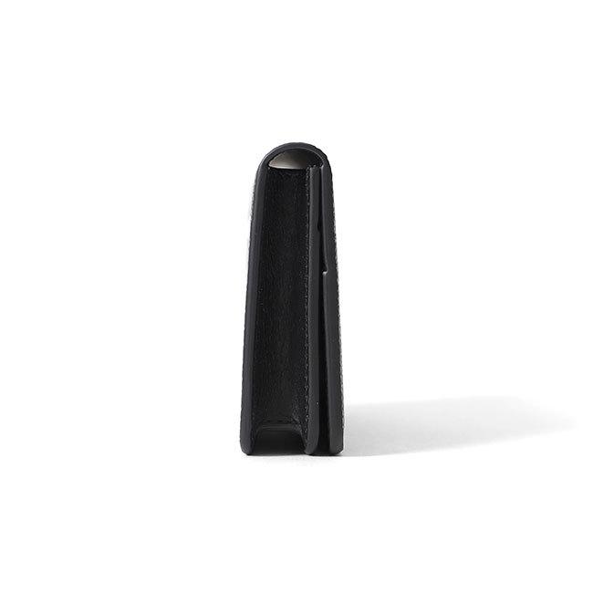 メゾンマルジェラ黒レザーケース Maison Margiela メゾンマルジェラ ゴートレザー 2つ折り