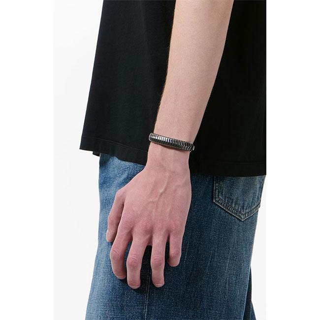 Our Legacy アワーレガシー SPINE BRACELET クロムエクセル レザー