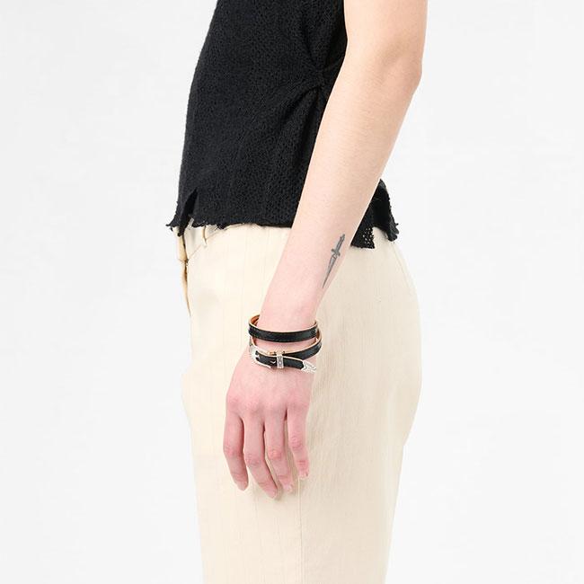 【完売品】OUR LEGACY レザー チョーカー ブレスレット Our Legacy アワーレガシー COWBOY WRAP AROUND レザーブレスレット