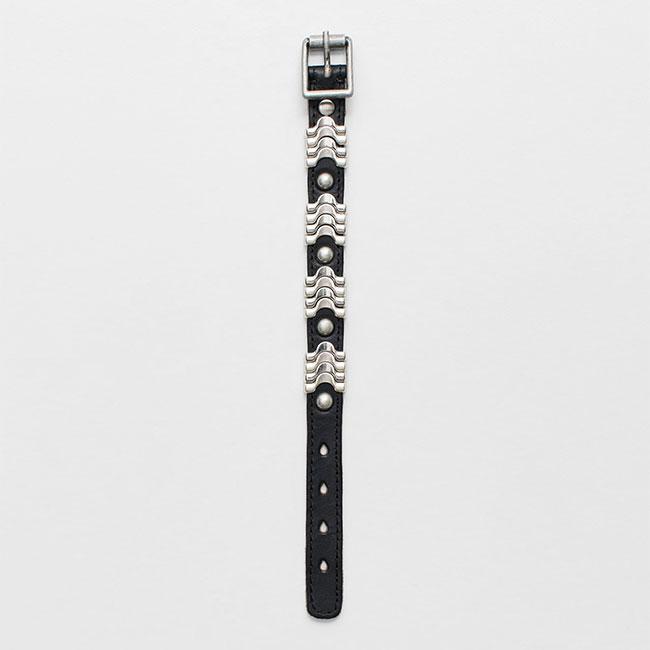 Our Legacy アワーレガシー WAVE BRACELET クロムエクセル レザー