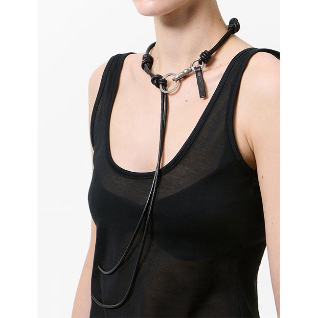 Our Legacy アワーレガシー UDON LADON レザー ネックレス A4258UB