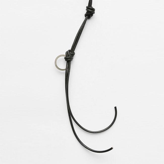 Our Legacy アワーレガシー UDON LADON レザー ネックレス A4258UB