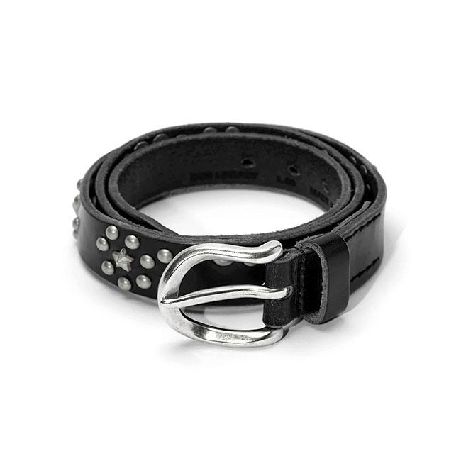 Our Legacy アワーレガシー STAR FALL BELT スタッズ レザーベルト