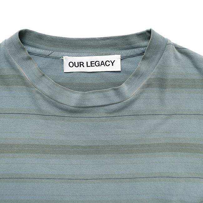 Our Legacy アワーレガシー BOX LONGSLEEVE オーバーダイ ボーダー 