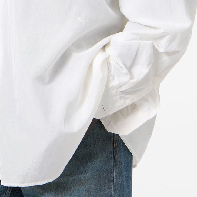 Our Legacy アワーレガシー BORROWED SHIRT オーバーサイズ ボローシャツ M2262BCW 白 ホワイト 長袖シャツ メンズの画像