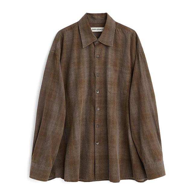 Our Legacy アワーレガシー BORROWED SHIRT オーバーサイズ ボロー