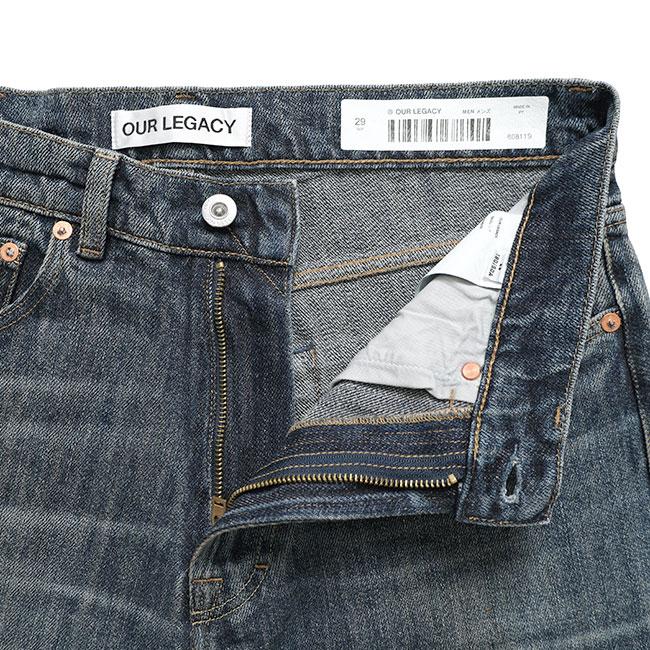 Our Legacy アワーレガシー THIRD CUT サードカット ウォッシュ加工 ストレートジーンズ M2265TR ジーパン メンズの画像
