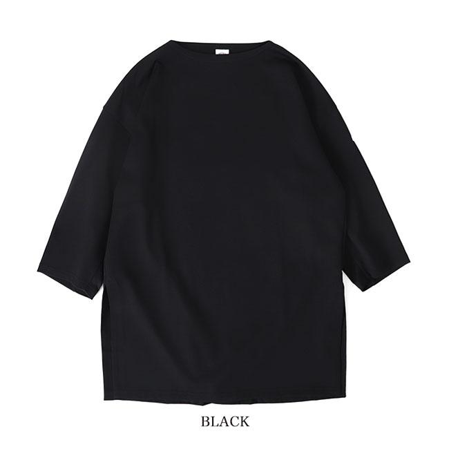 TIME SALE] ORCIVAL オーシバル ボートネック ワイドチュニック