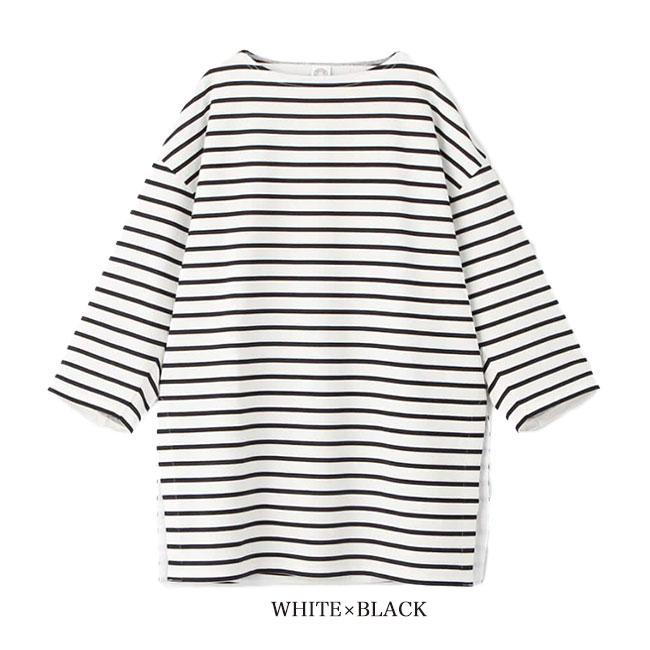 TIME SALE] ORCIVAL オーシバル ボートネック ワイドチュニック