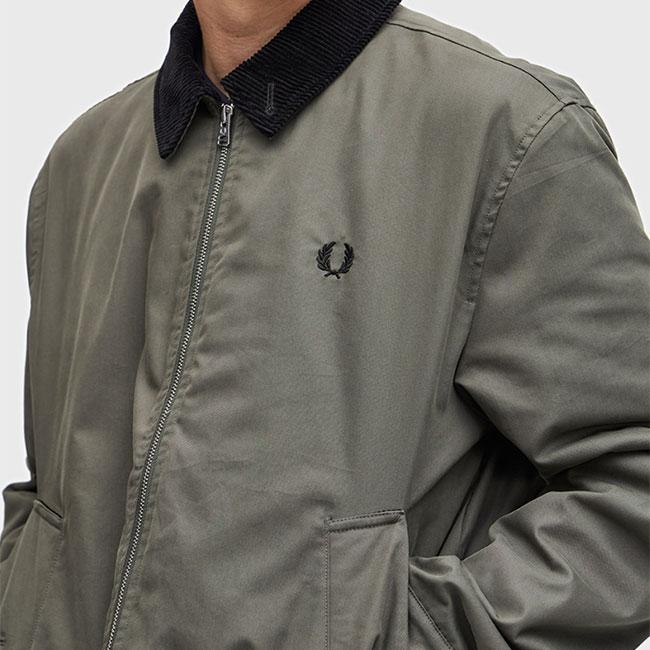 Fred Perry フレッドペリー 中綿入り ジップジャケット J8535 Fred Perry フレッドペリー 中綿入り ジップジャケット J8535