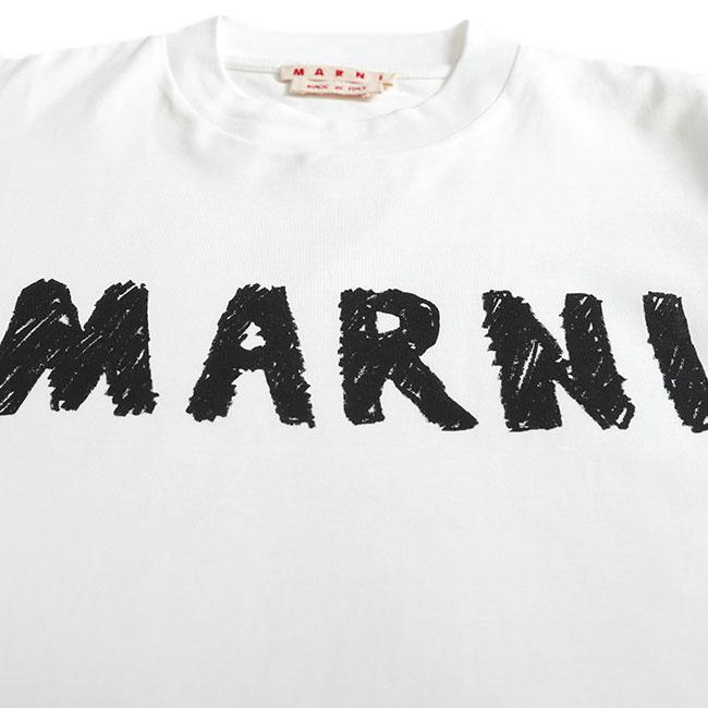 MARNI マルニ ロゴTシャツ HUMU0223EP USCX24 半袖Tシャツ メンズ